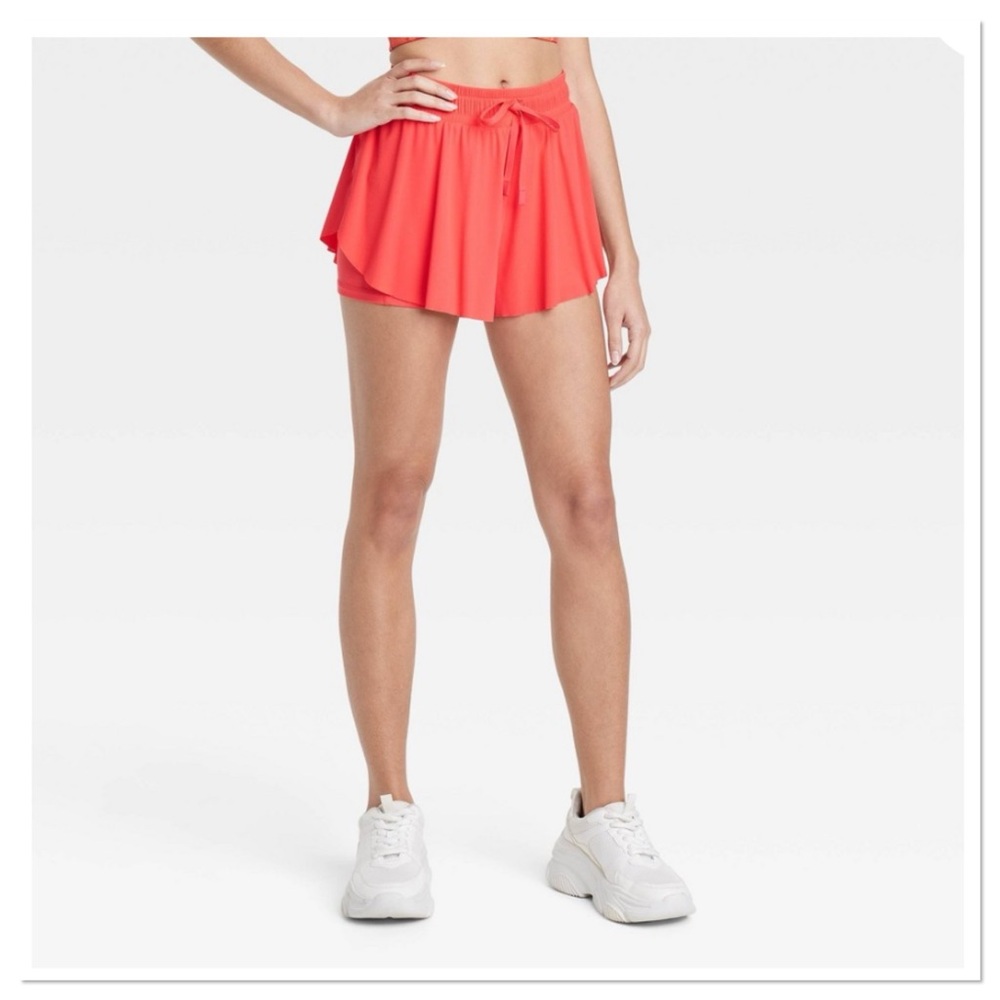 Women’s Double Layer Run Shorts Joylab Lolipop